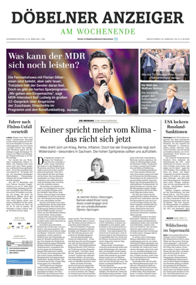 Cover of Sachsische Zeitung (Dobeln)
