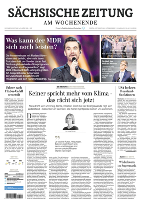 Cover of Sachsische Zeitung (Freital Dippoldiswalde & Osterzgebirge)