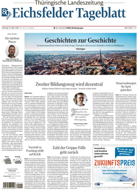 Cover of Thuringische Landeszeitung (Eichsfeld)