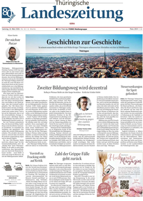 Cover of Thuringische Landeszeitung (Gera)