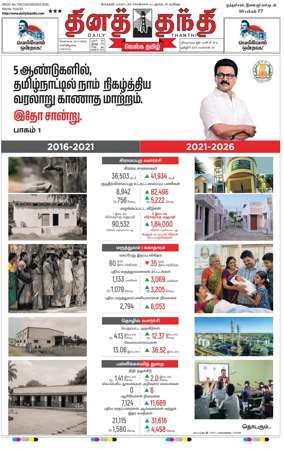 Cover of Daily Thanthi