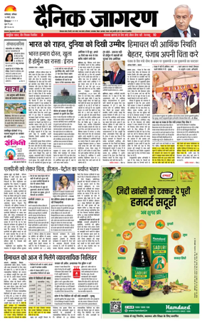Cover of Dainik Jagran - Mandi