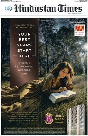 Cover of Hindustan Times (Chandigarh)