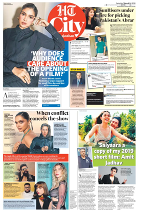 Cover of Hindustan Times (Jaipur) - City