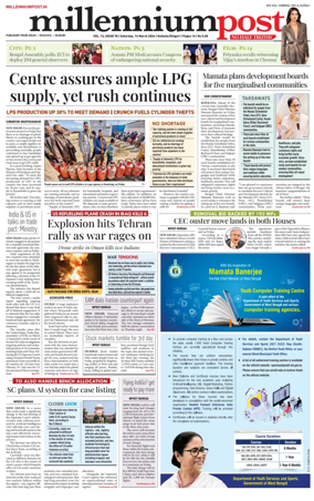 Cover of Millennium Post (Kolkata)