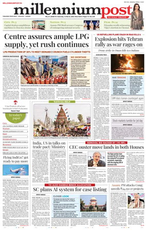 Cover of Millennium Post