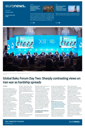 Cover of EuroNews (English Edition)