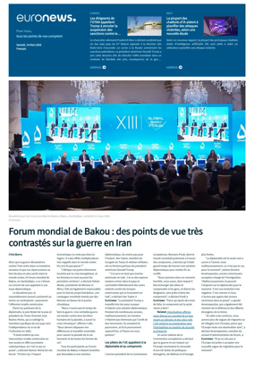 Cover of EuroNews (French Edition)