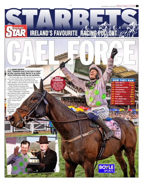 Cover of Irish Daily Star - Starbets