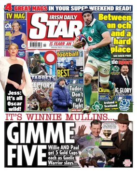 Cover of Irish Daily Star