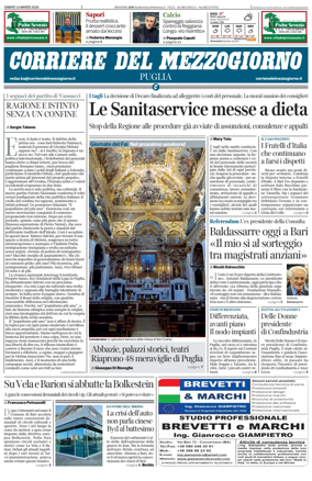 Cover of Corriere del Mezzogiorno (Puglia)