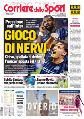 Cover of Corriere dello Sport