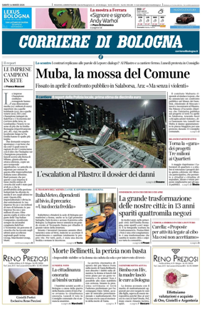 Cover of Corriere di Bologna