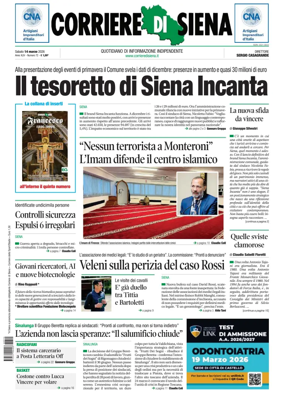 Cover of Corriere di Siena