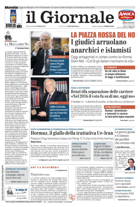 Cover of Il Giornale (Italy)