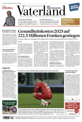 Cover of Liechtensteiner Vaterland