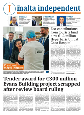 Cover of Malta Independent