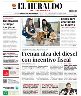 Cover of El Heraldo de Chihuahua