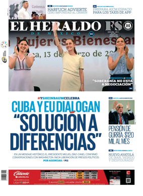 Cover of El Heraldo de Mexico