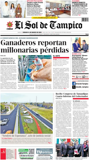 Cover of El Sol de Tampico