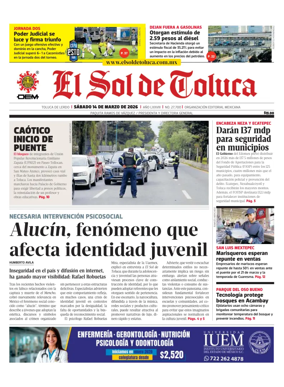 Cover of El Sol de Toluca