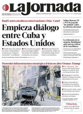 Cover of La Jornada