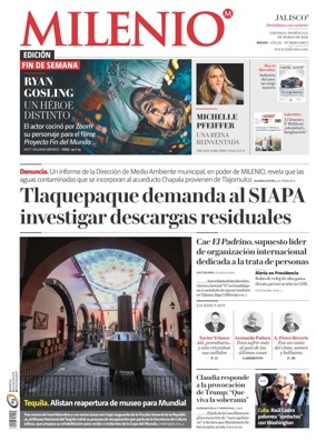Cover of Milenio Jalisco