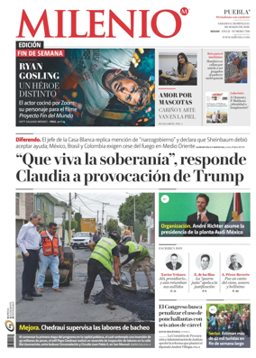 Cover of Milenio Puebla
