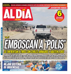 Cover of Periodico Al Dia (Celaya)