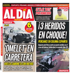 Cover of Periodico Al Dia (Irapuato)