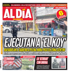Cover of Periodico Al Dia (Salamanca)