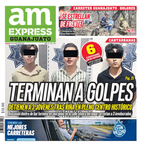 Cover of Periodico AM Express (Guanajuato)