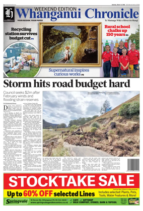 Cover of Whanganui Chronicle