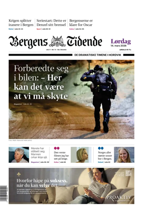 Cover of Bergens Tidende
