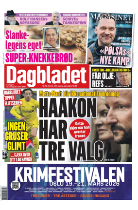Cover of Dagbladet