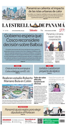 Cover of La Estrella de Panama