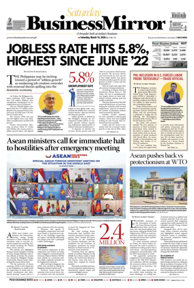Cover of BusinessMirror