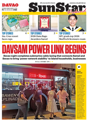 Cover of Sun.Star Davao