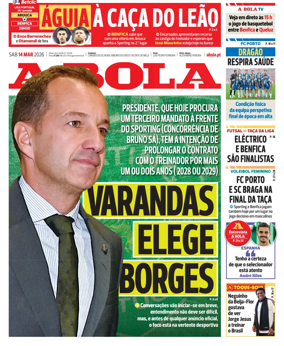 Cover of A BOLA (Portuguese)