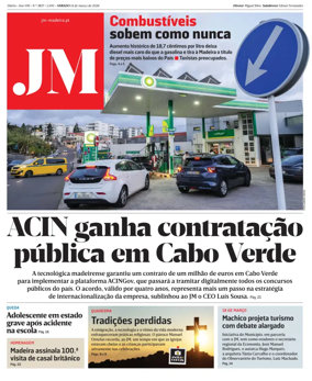 Cover of Jornal Madeira