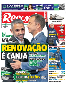 Cover of Record (Portugal)