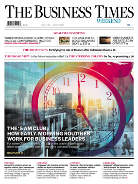 Cover of The Business Times