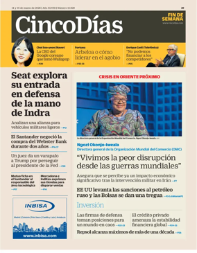 Cover of Cinco Dias