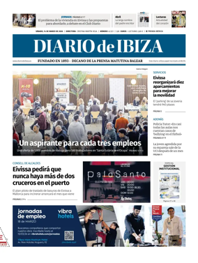 Cover of Diario de Ibiza