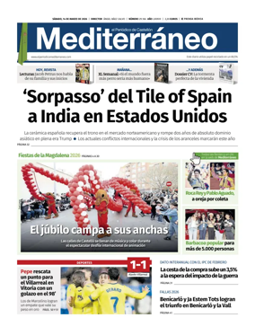 Cover of El Periodico Mediterraneo