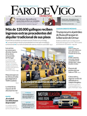 Cover of Faro de Vigo (Ourense)