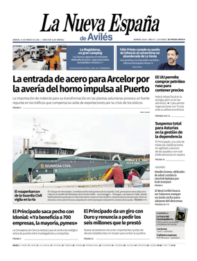 Cover of La Nueva Espana (Aviles)