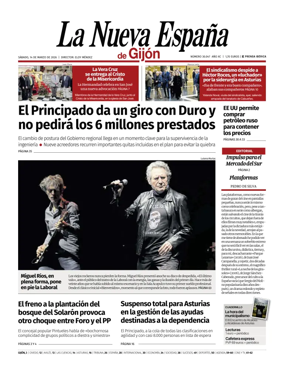 Cover of La Nueva Espana (Gijon)