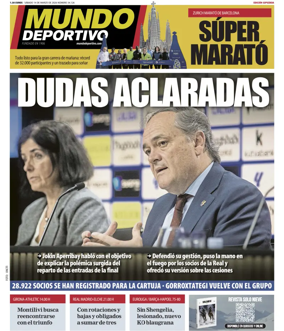 Cover of Mundo Deportivo (Gipuzkoa)
