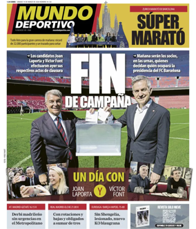 Cover of Mundo Deportivo